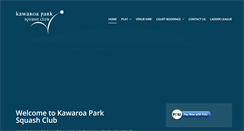 Desktop Screenshot of kpsquash.co.nz